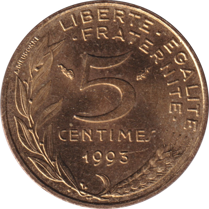 5 centimes - Marianne