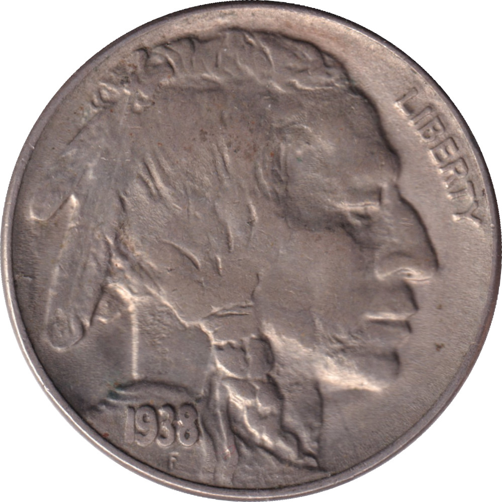 5 cents - Bison