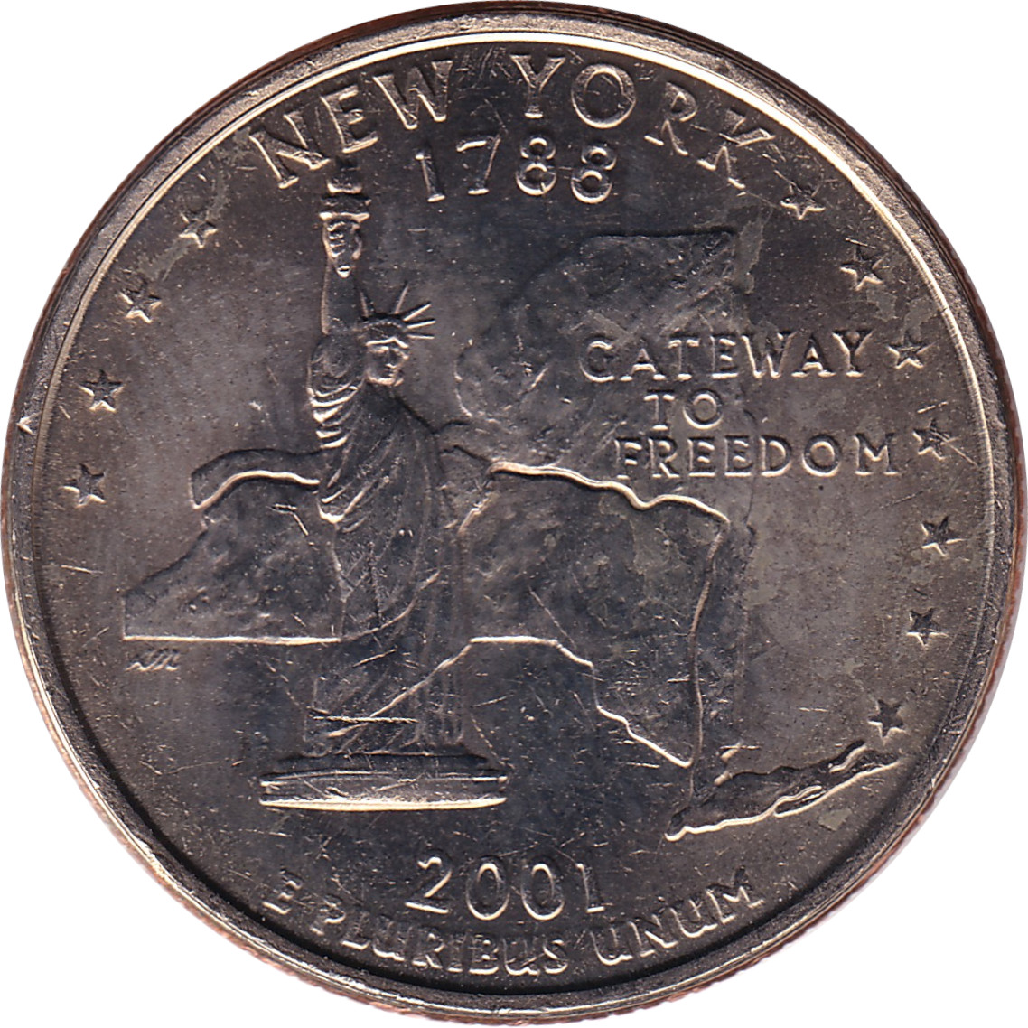 1/4 dollar - New York
