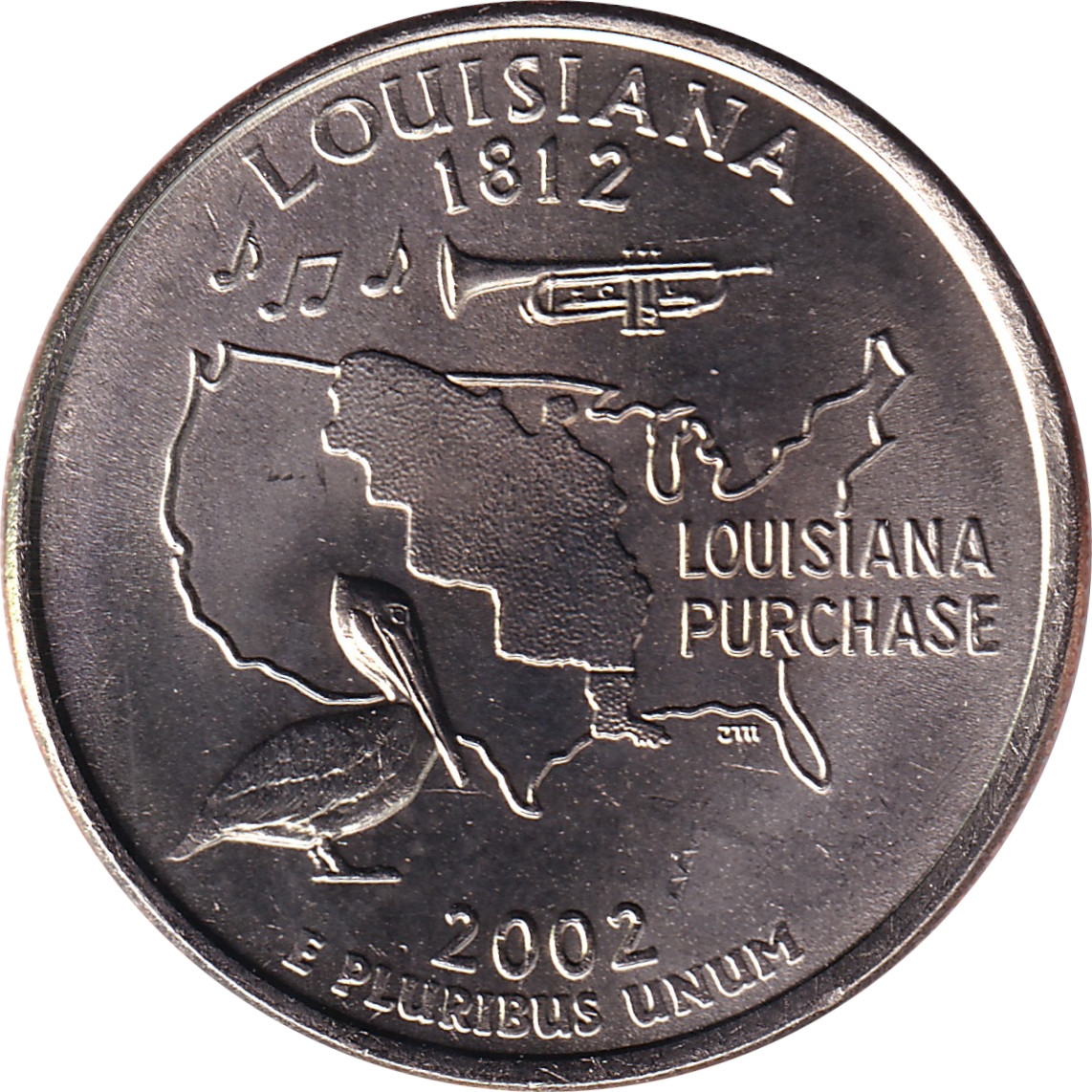 1/4 dollar - Louisiane
