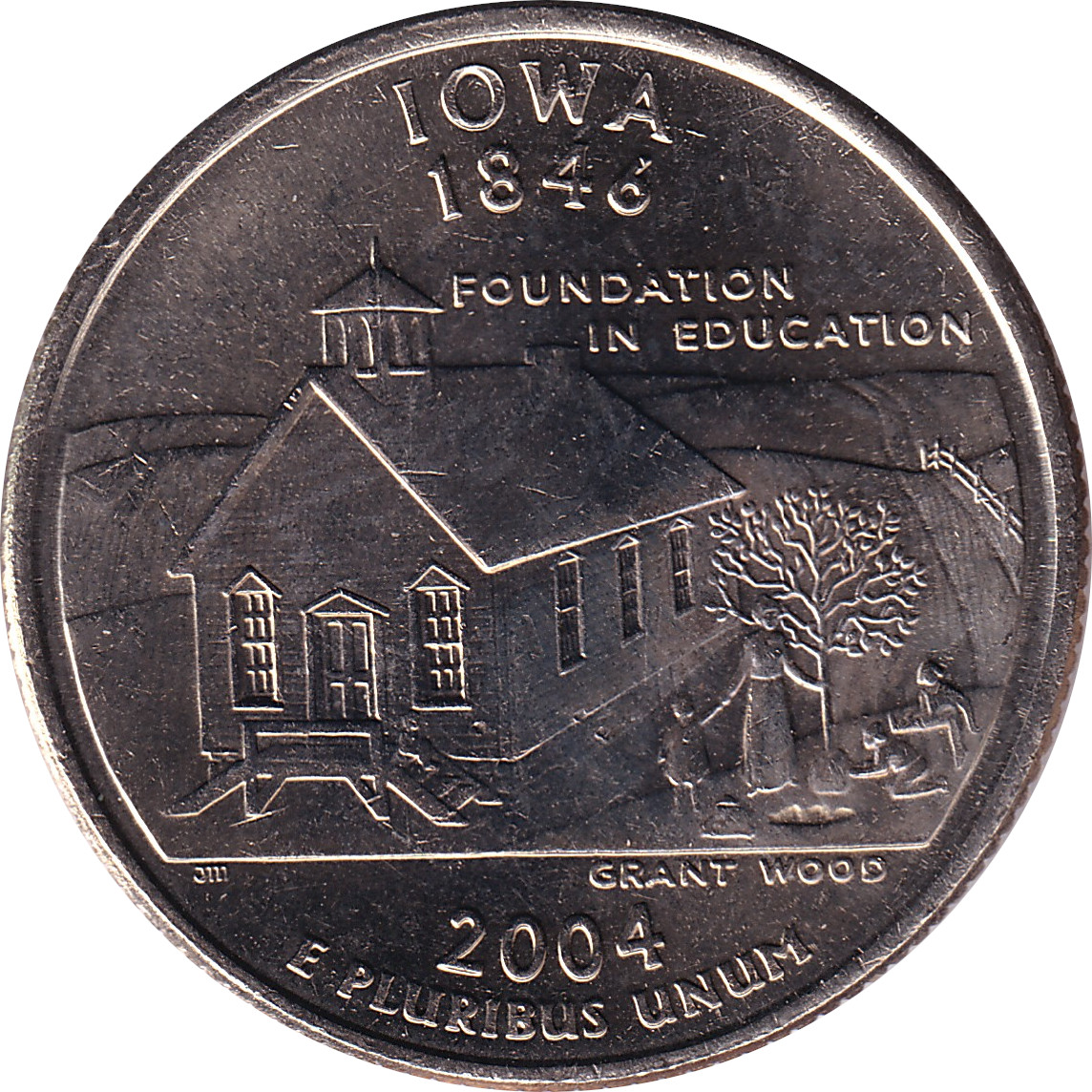 1/4 dollar - Iowa
