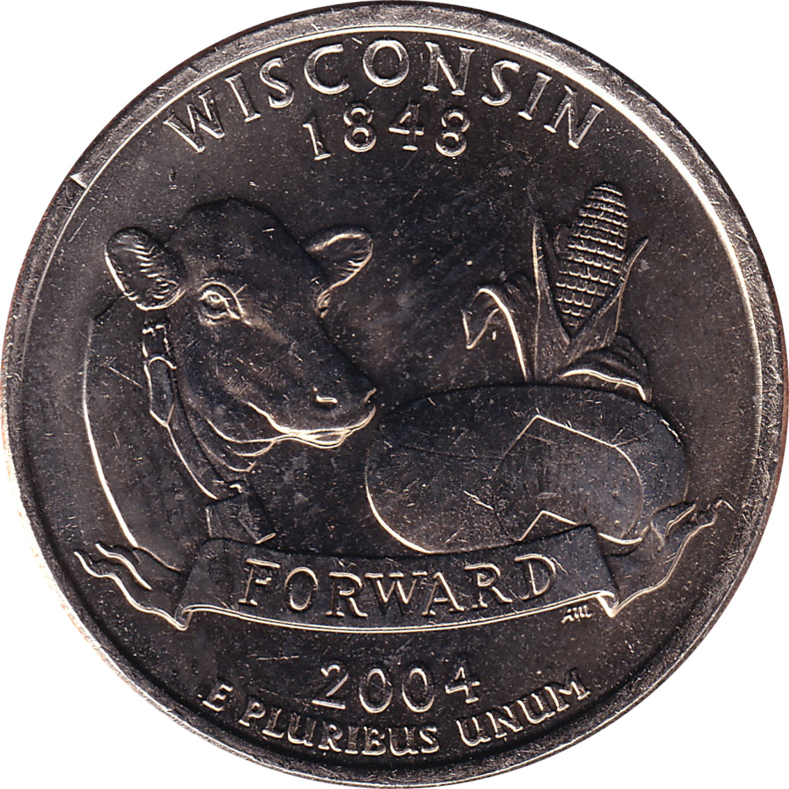 1/4 dollar - Wisconsin