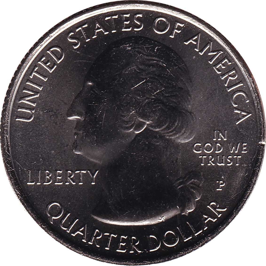 1/4 dollar - Pennsylvania - Gettysburg