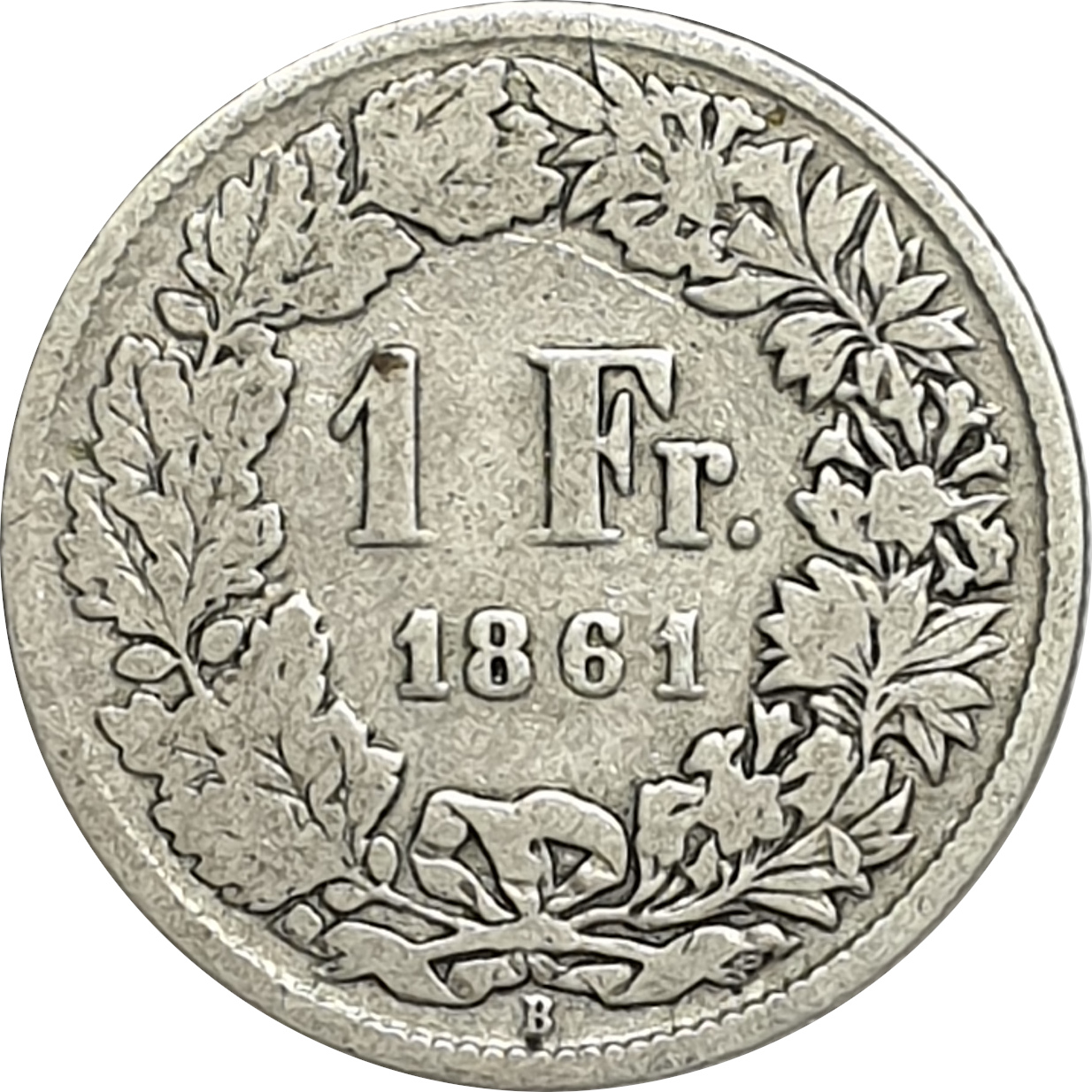 1 franc - Helvetia assise
