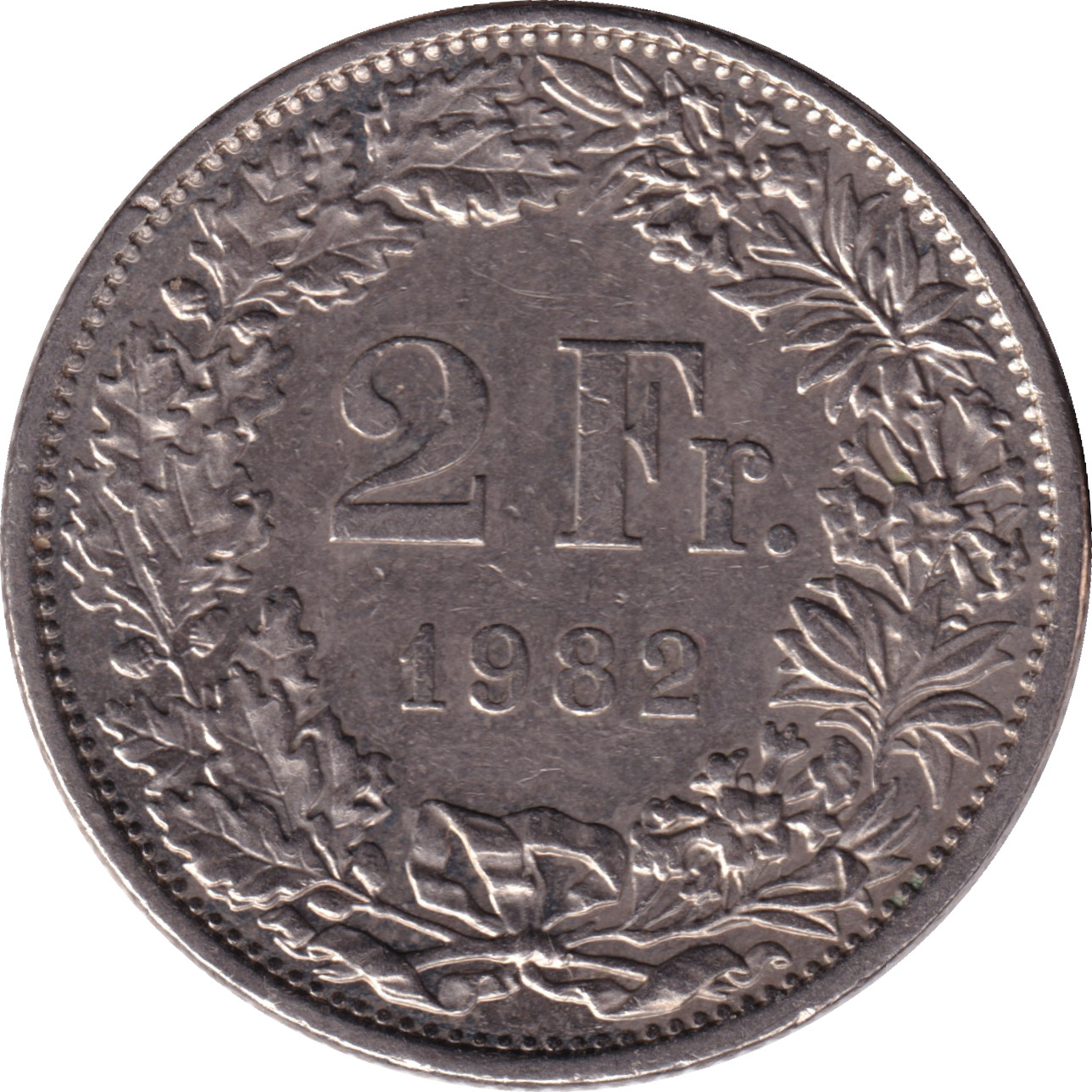 2 francs - Helvetia debout