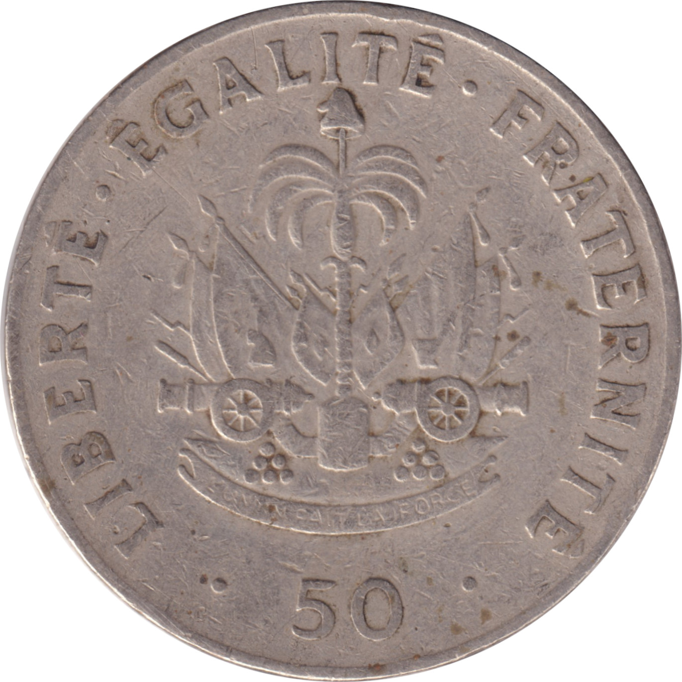 50 centimes - Charlemagne Peralte