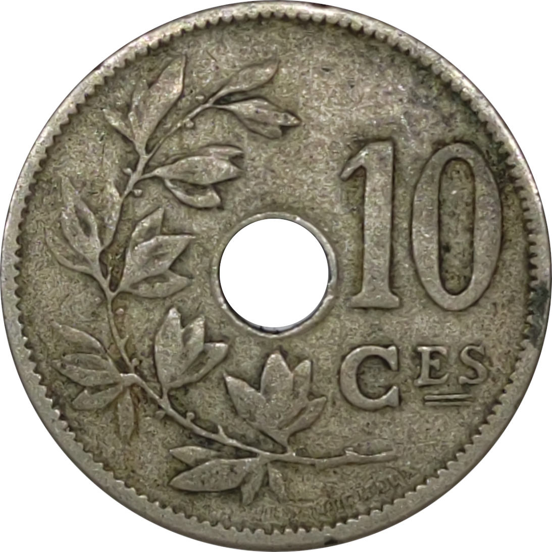 10 centimes - Leopold II - Michaux