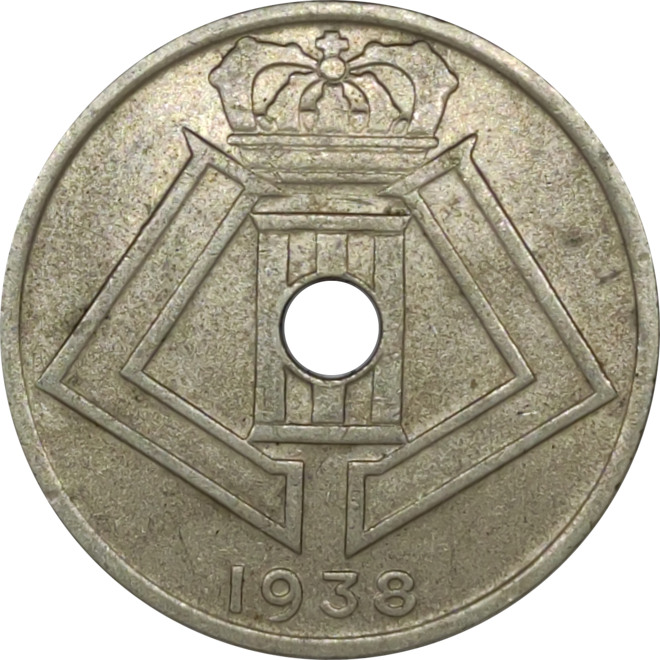 25 centimes - Leopold III