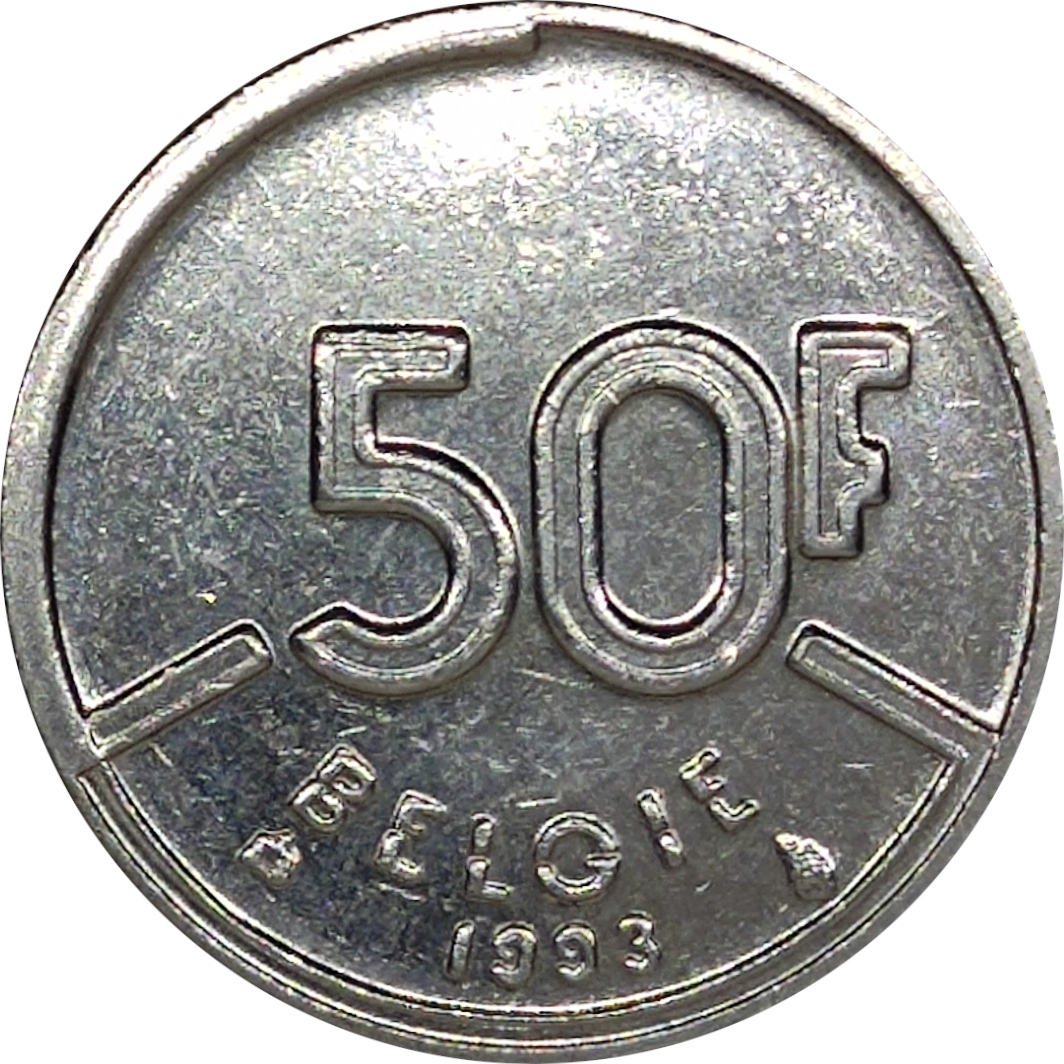 50 francs - Baudouin