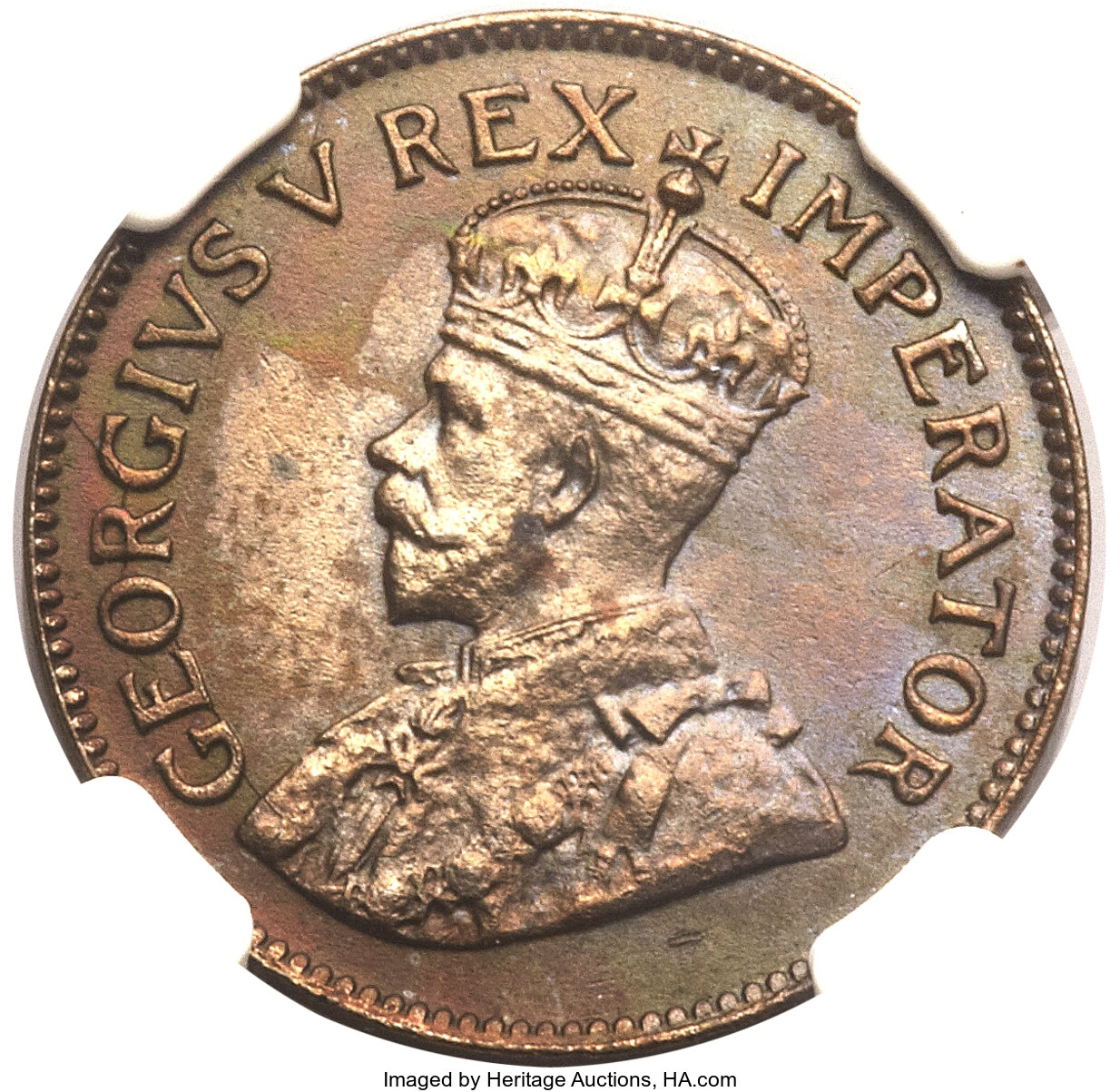 1/4 penny - Georges V