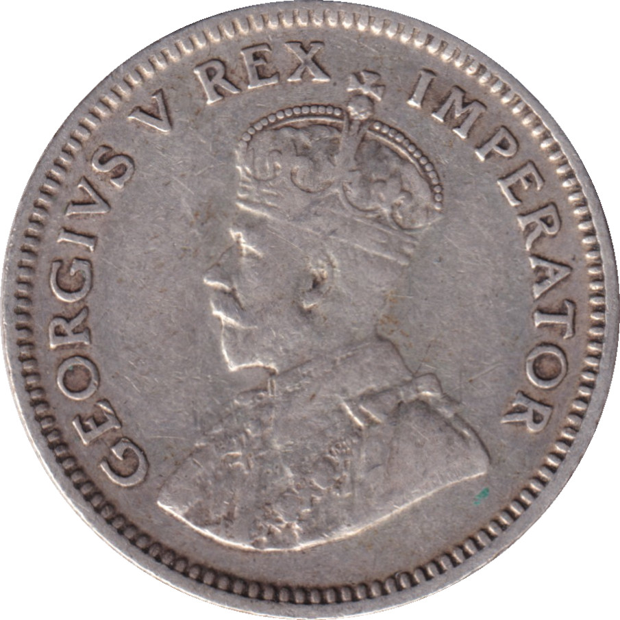 6 pence - George V - Fleur de protée
