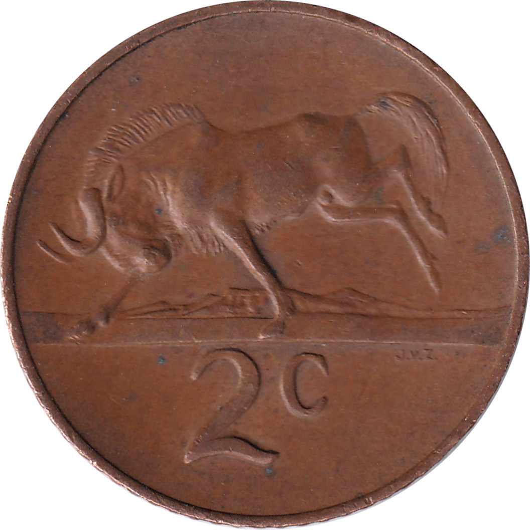 2 cents - Jan van Riebeeck