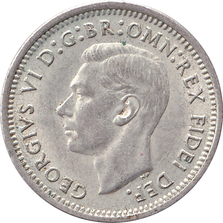 3 pence - George VI