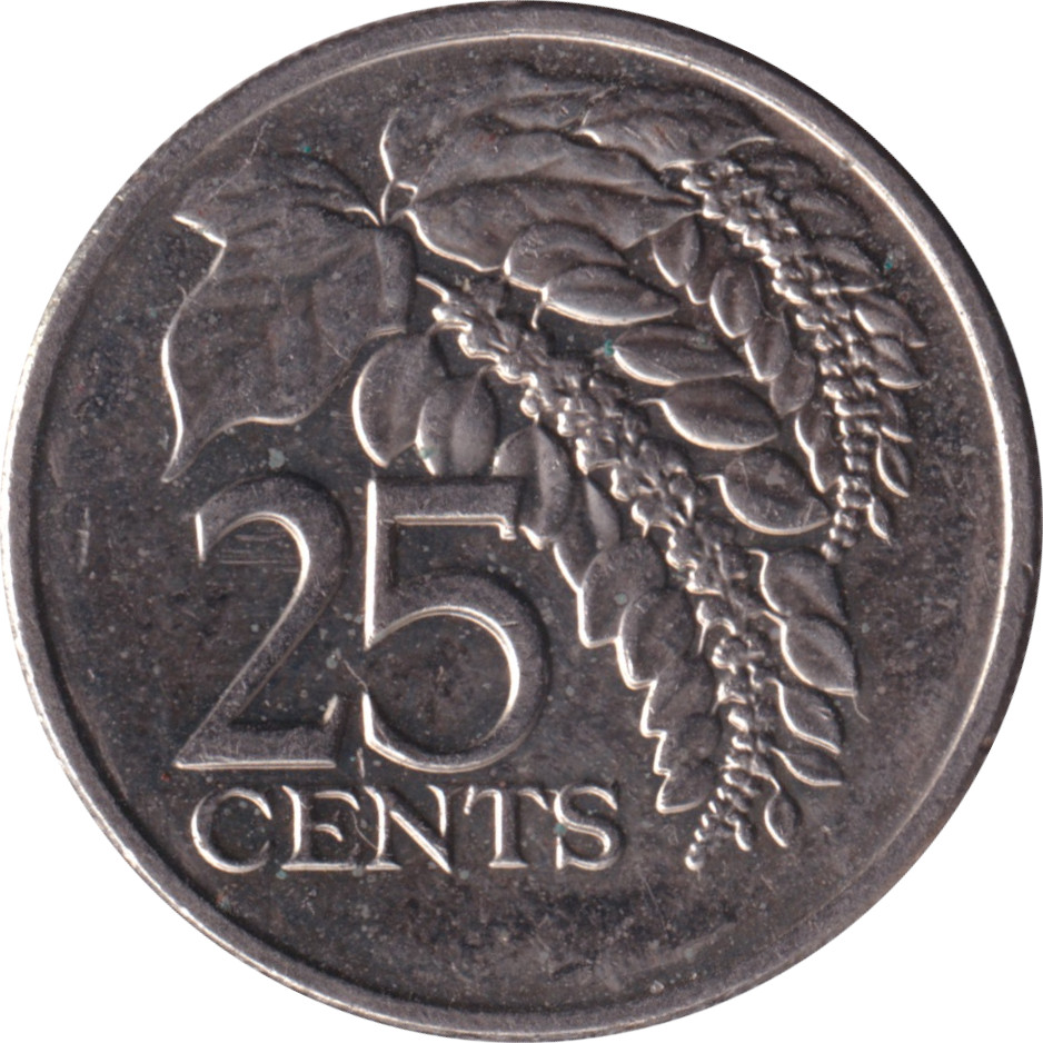 25 cents - Chaconia