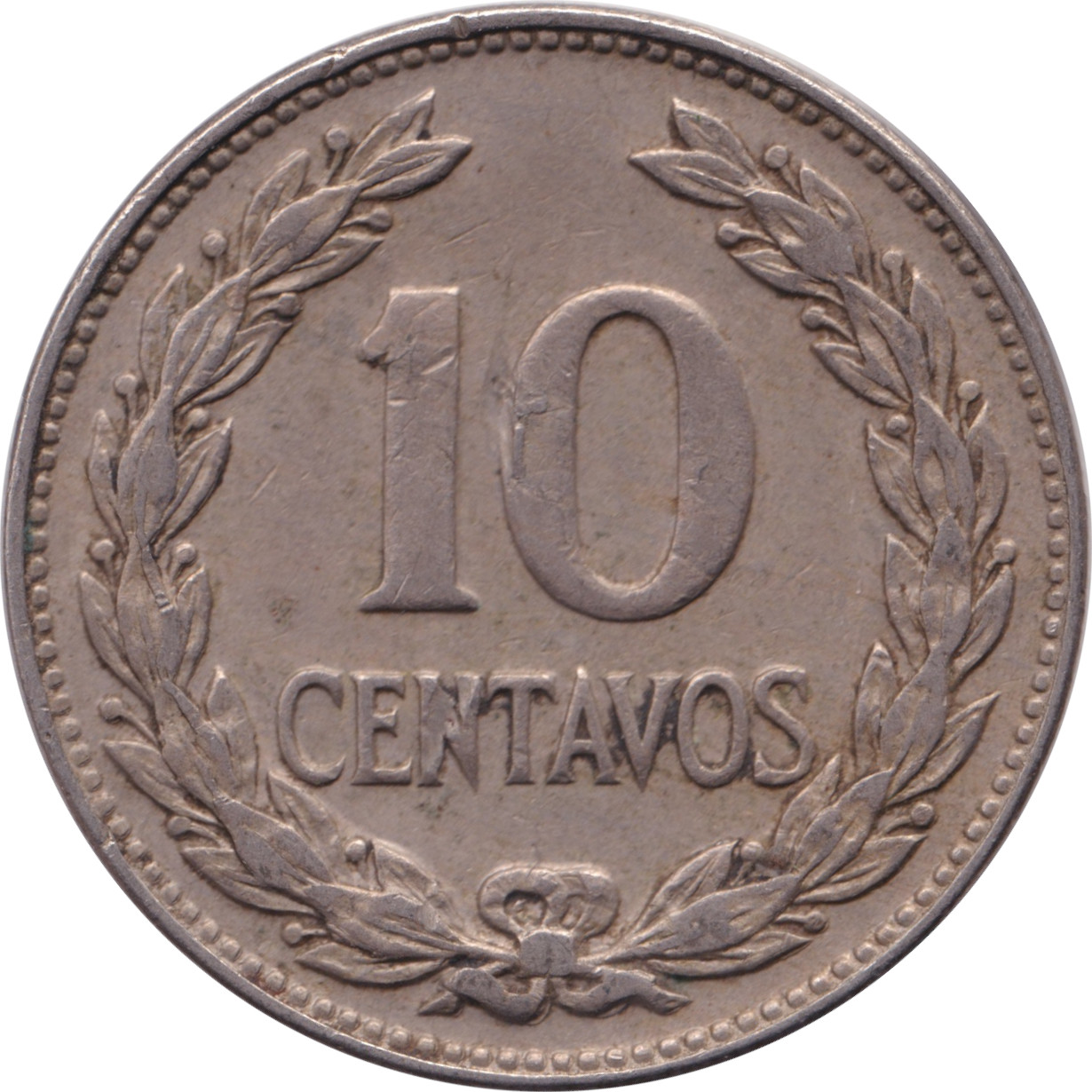 10 centavos - Francisco Morazan • Type 1
