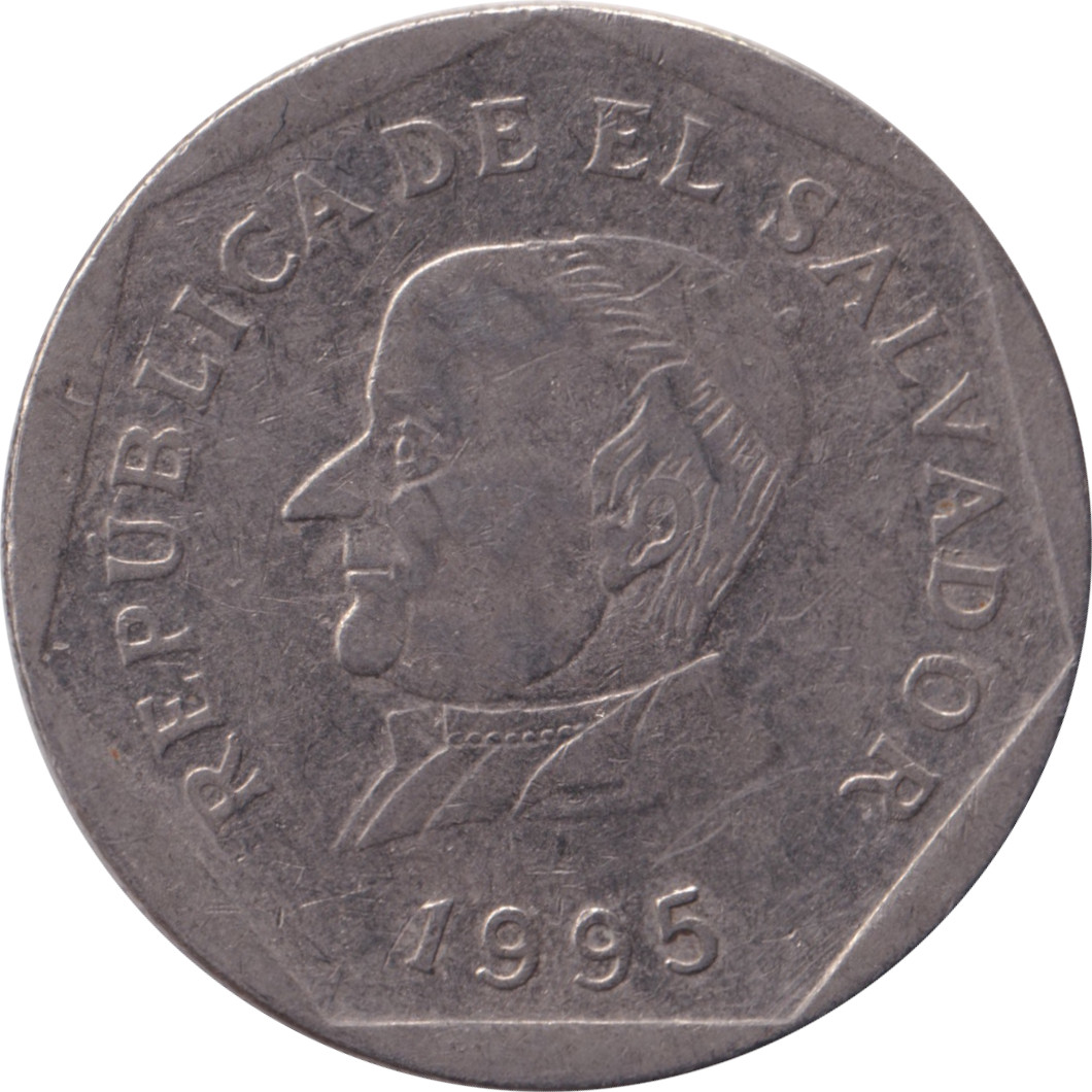 25 centavos - Jose Matias Delgado • Type 3