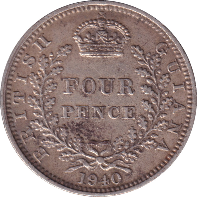 4 pence - Georges VI