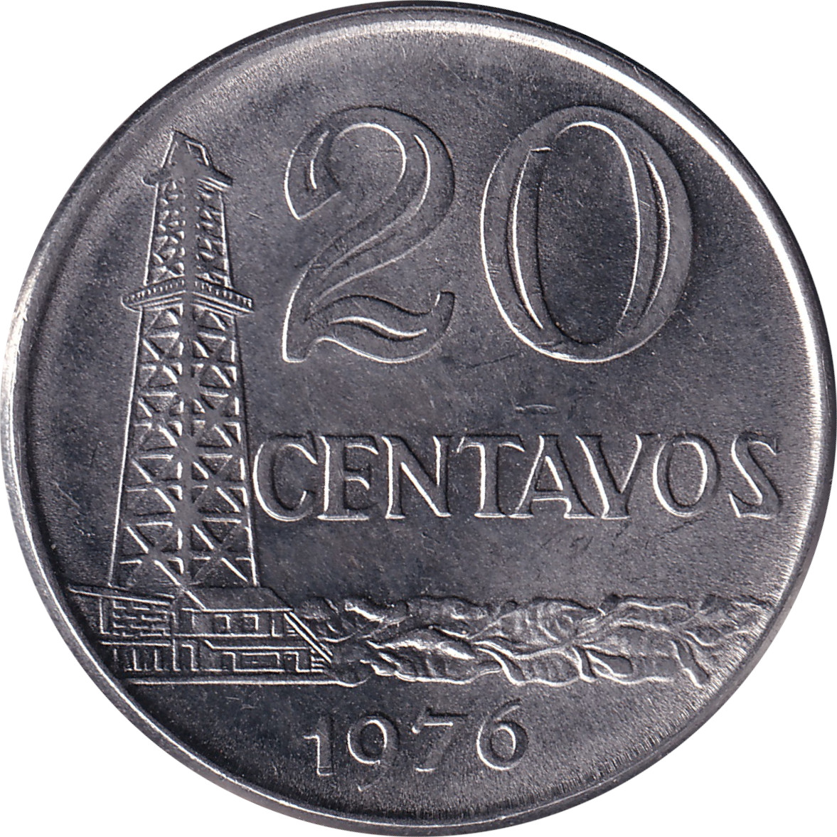 20 centavos - Tête de la Liberté