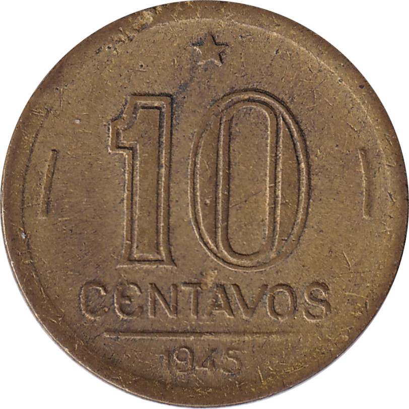 10 centavos - Getulio Vargas