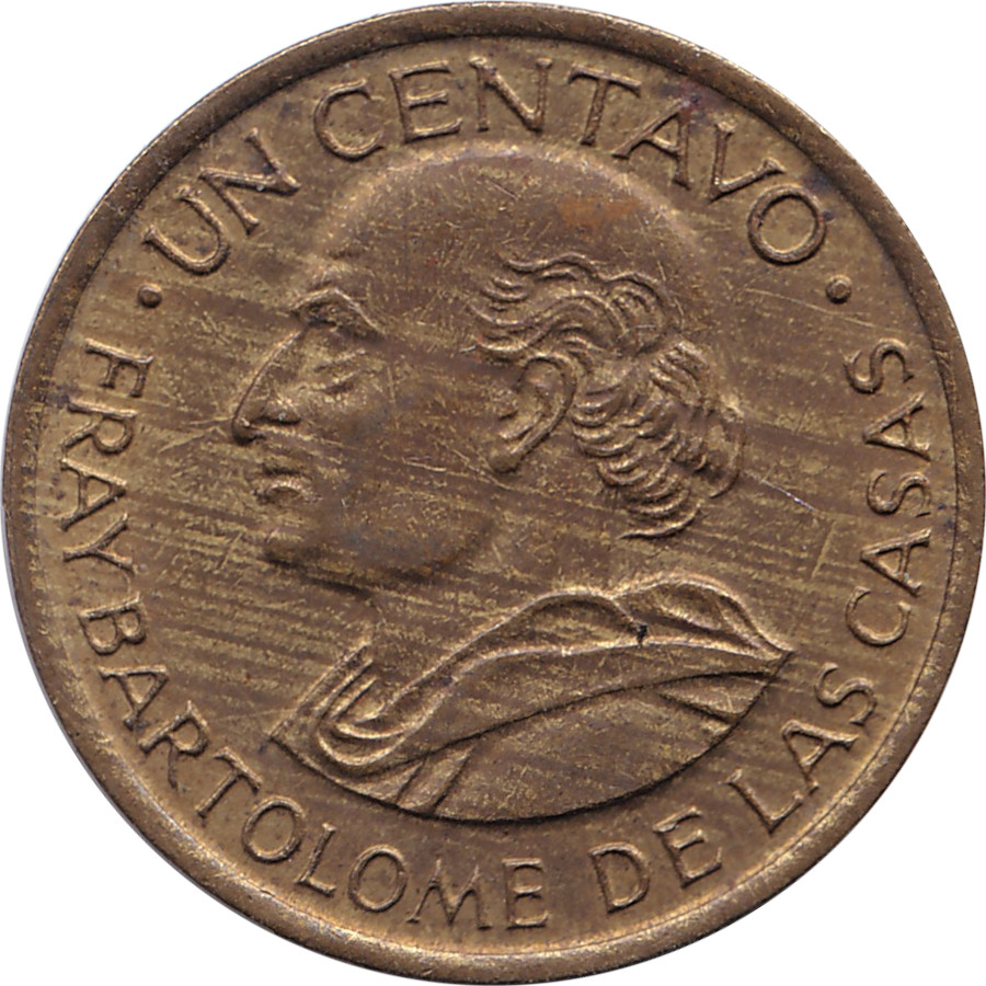 1 centavo - Fray Bartolome - Type lourd