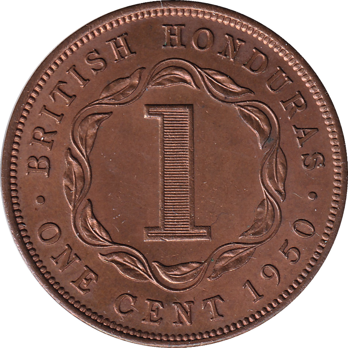 1 cent - Georges VI