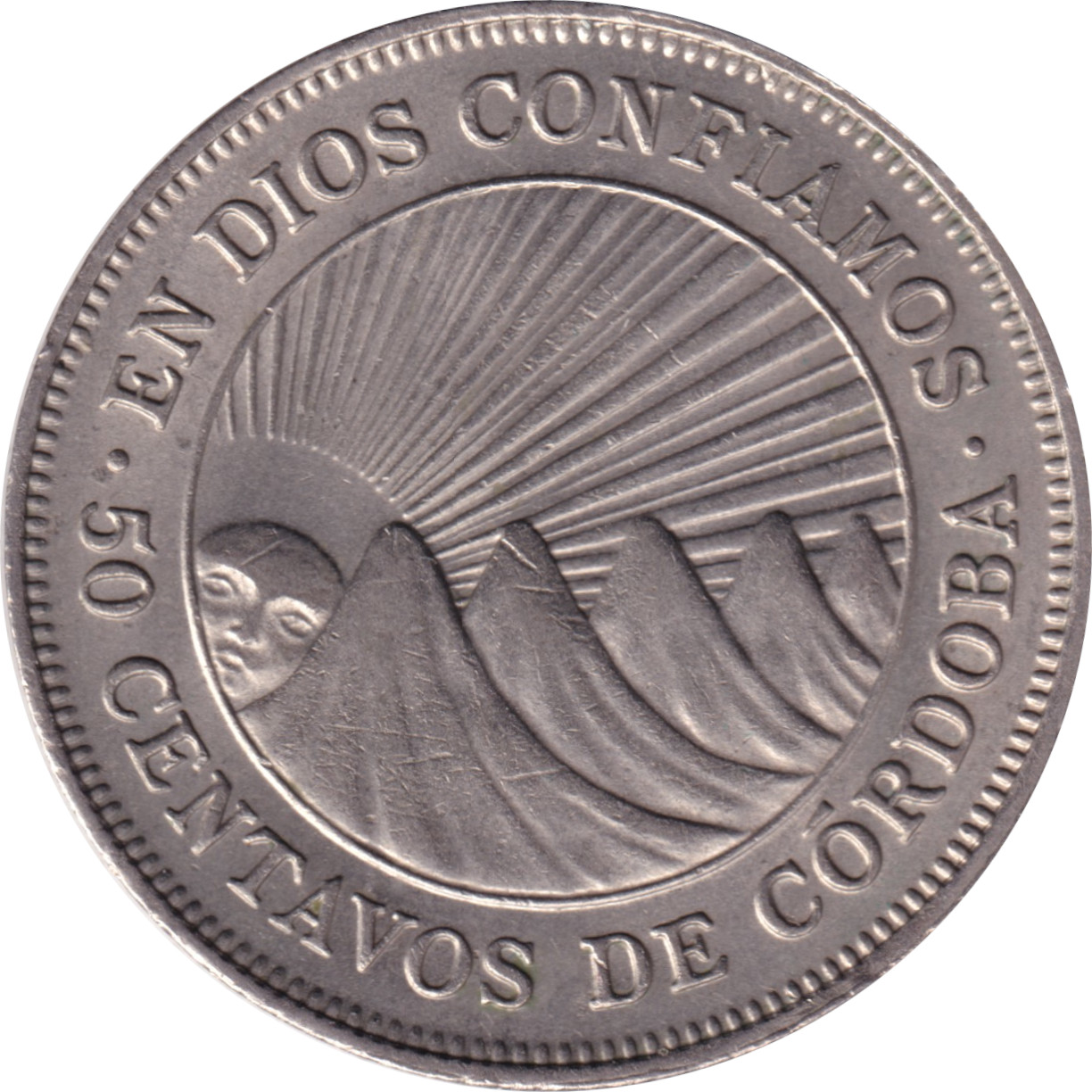 50 centavos - Francisco Hernández de Córdoba - Type tardif