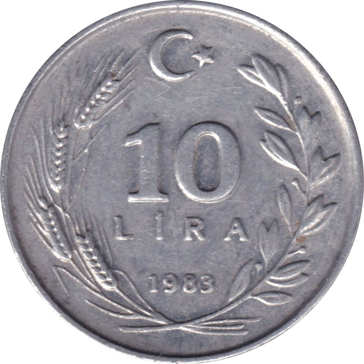 10 lira - Moustafa Kemal - Buste