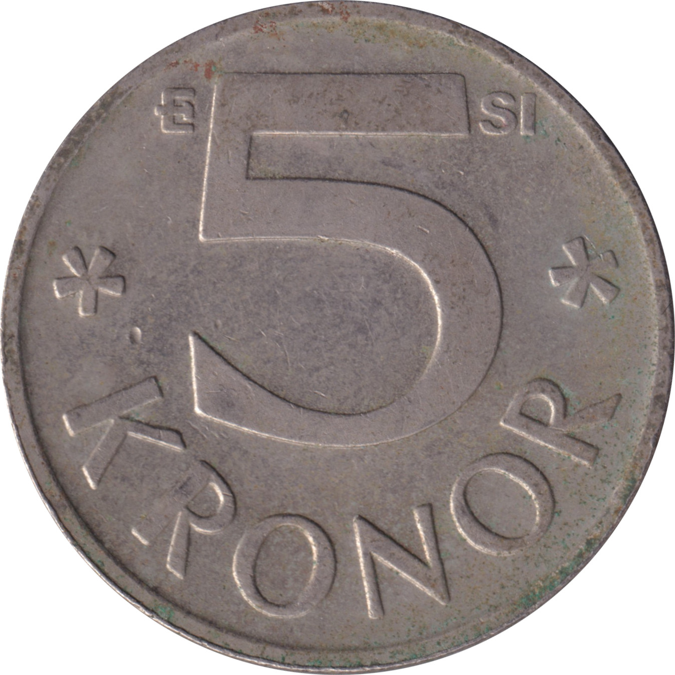 5 kronor - Charles XVI - Monogramme