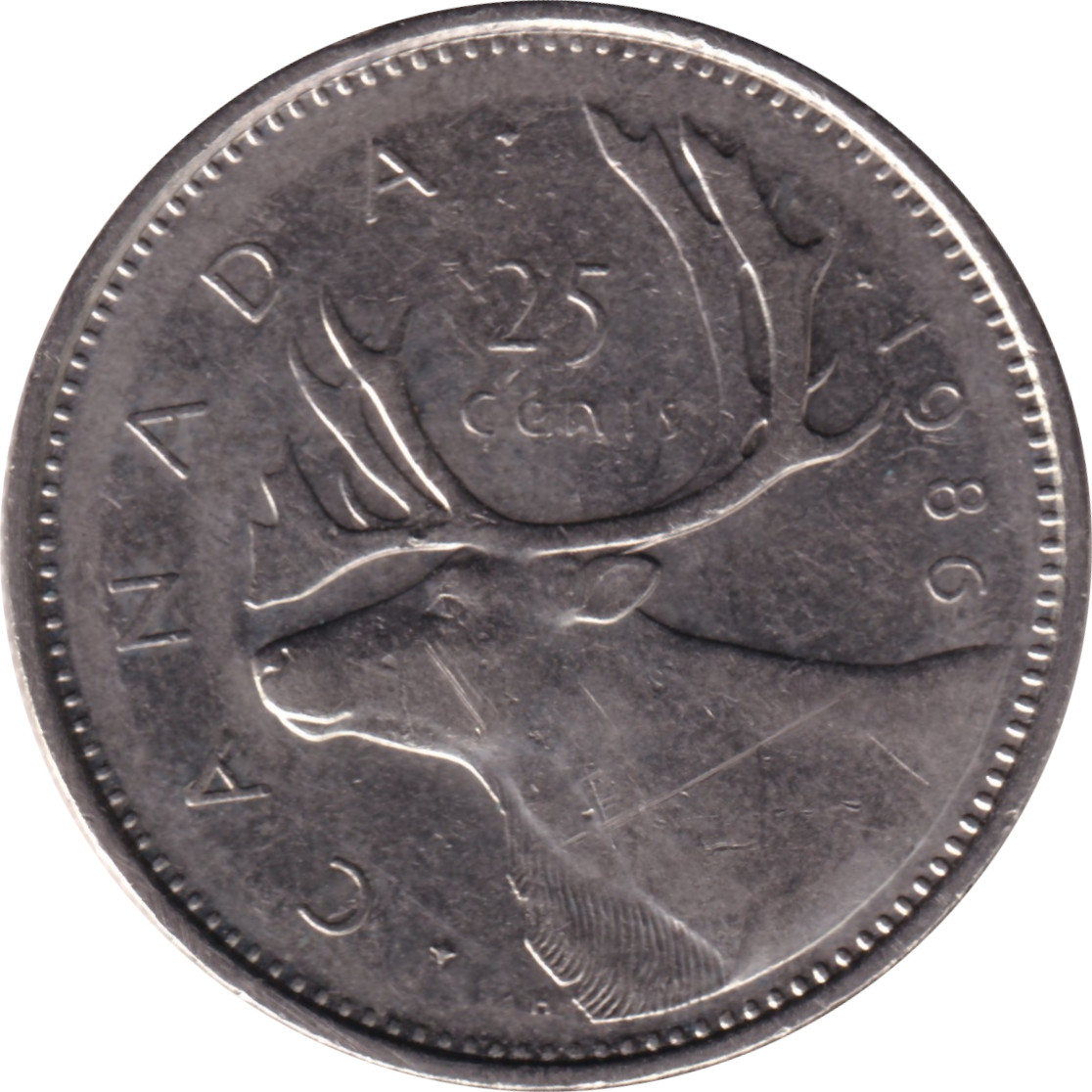 25 cents - Elizabeth II - Mature bust