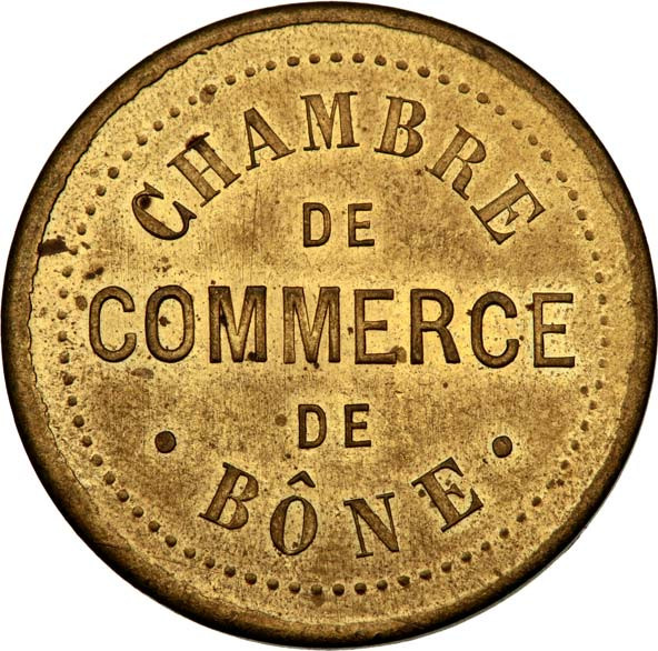 5 centimes - Bône - Bronze aluminium