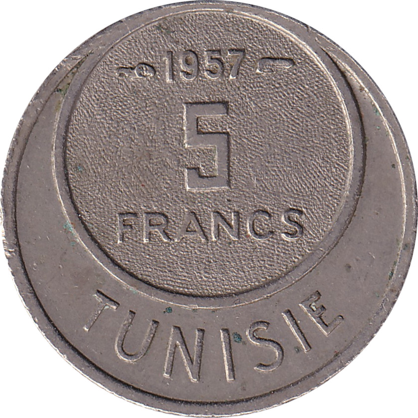 5 francs - Lamine - Type léger