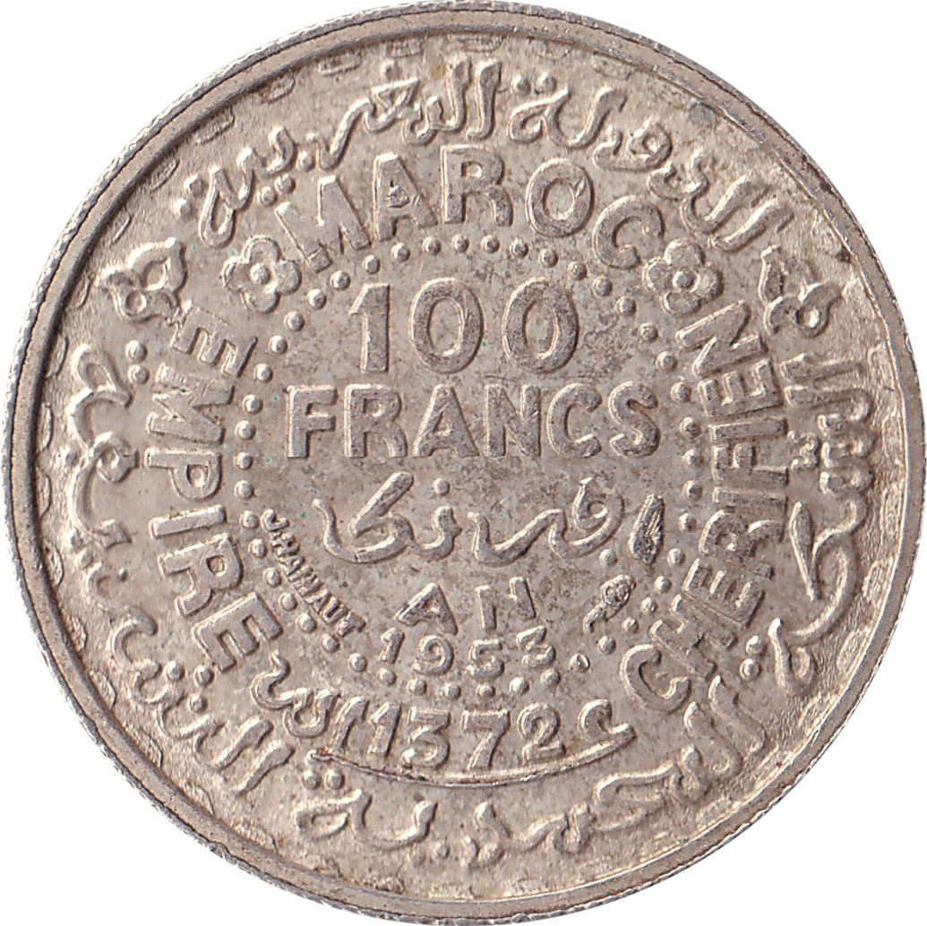 100 francs - Étoile - Grand module