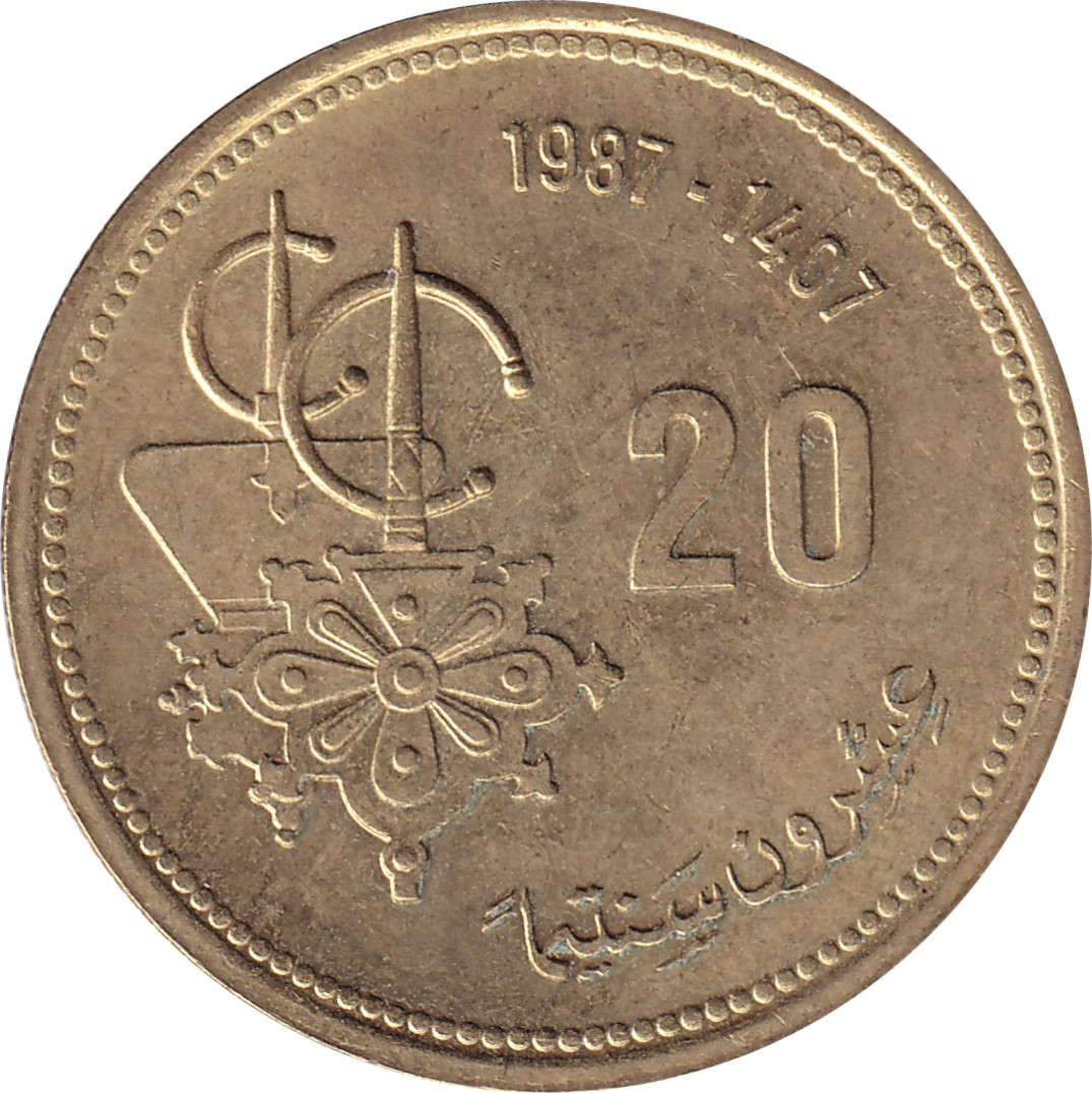20 centimes - Ancienne fibule
