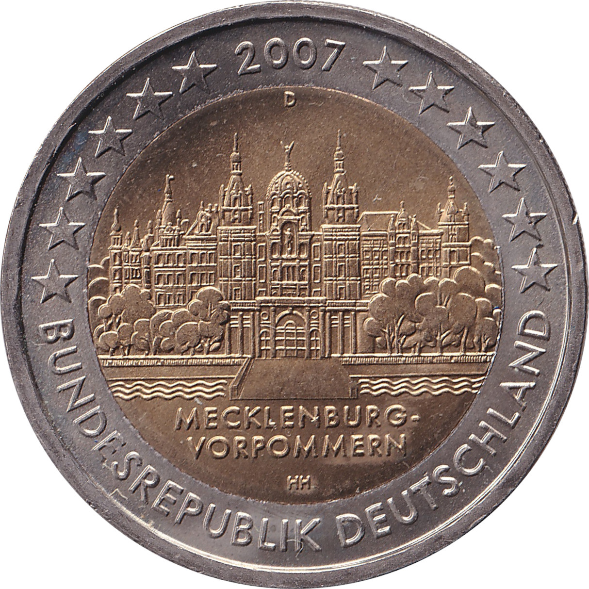 2 euro - Mecklemburg-Pomerania