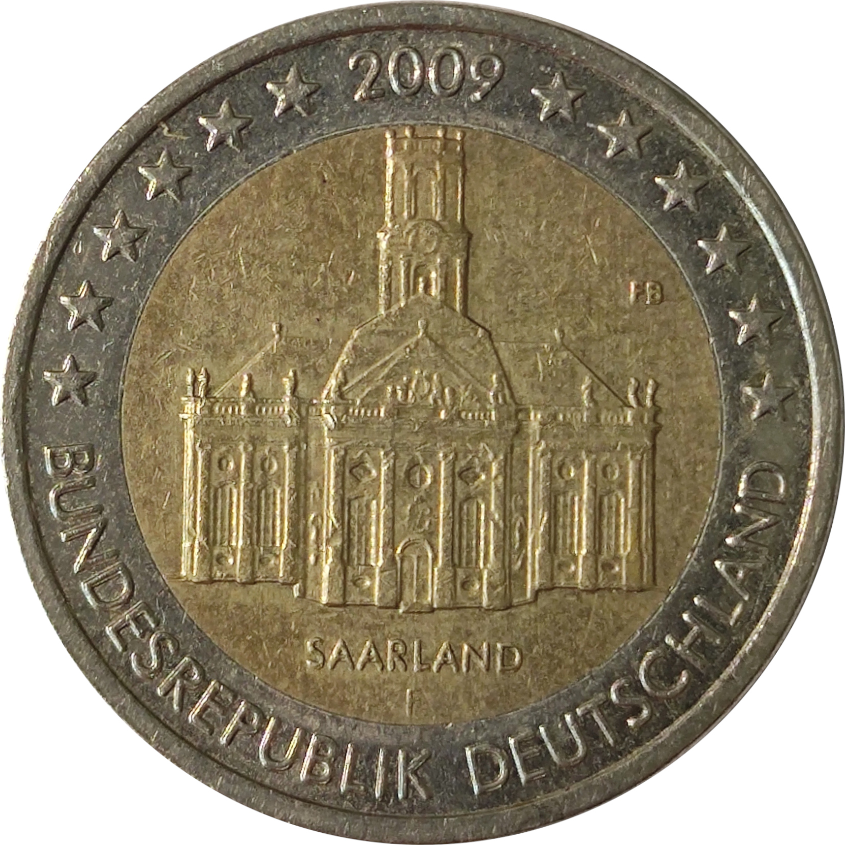 2 euro - Saarland