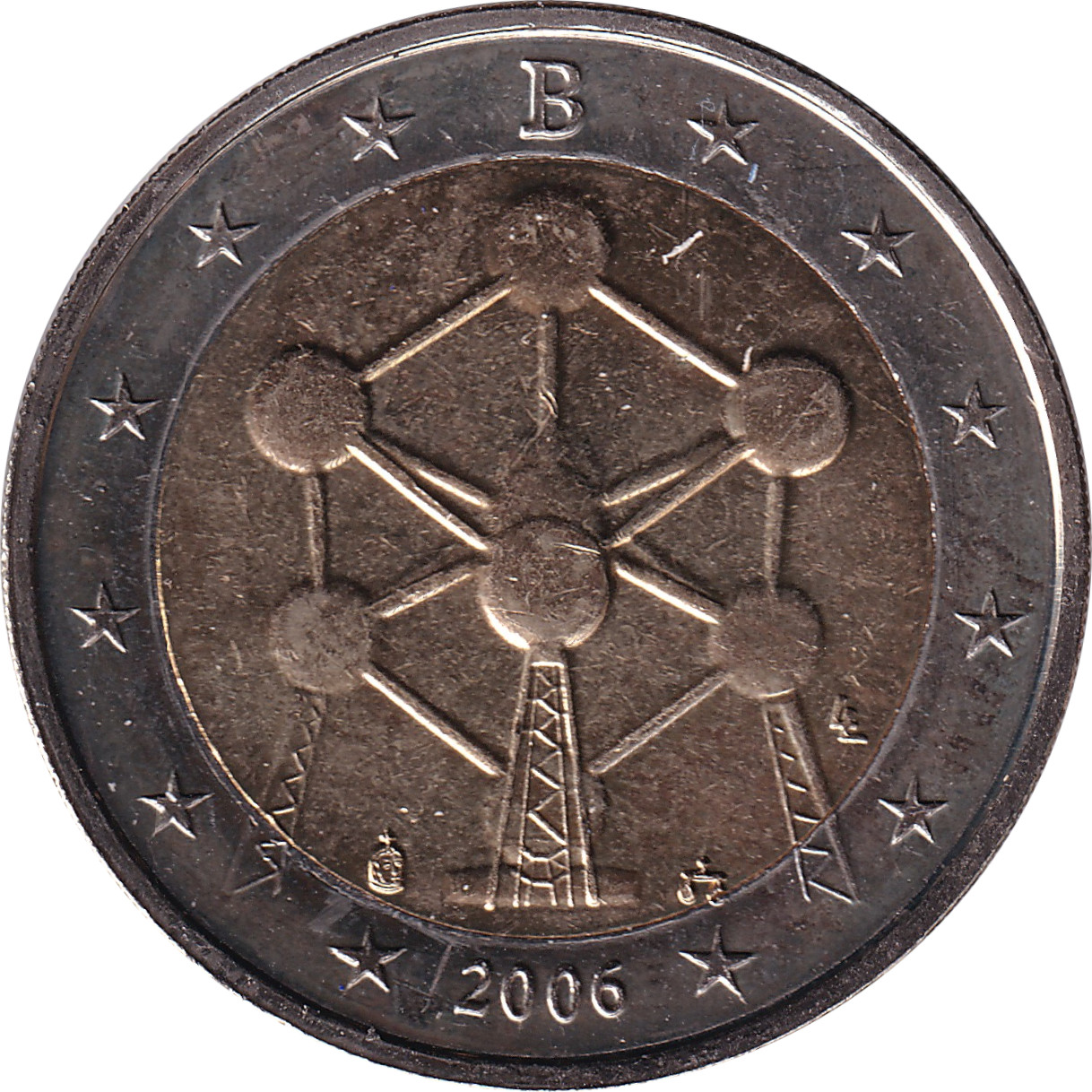 2 euro - Atomium