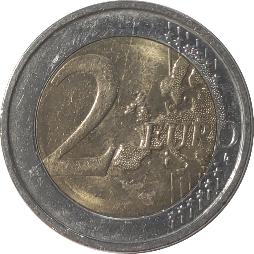 2 euro - Union Économique Monétaire - Belgique