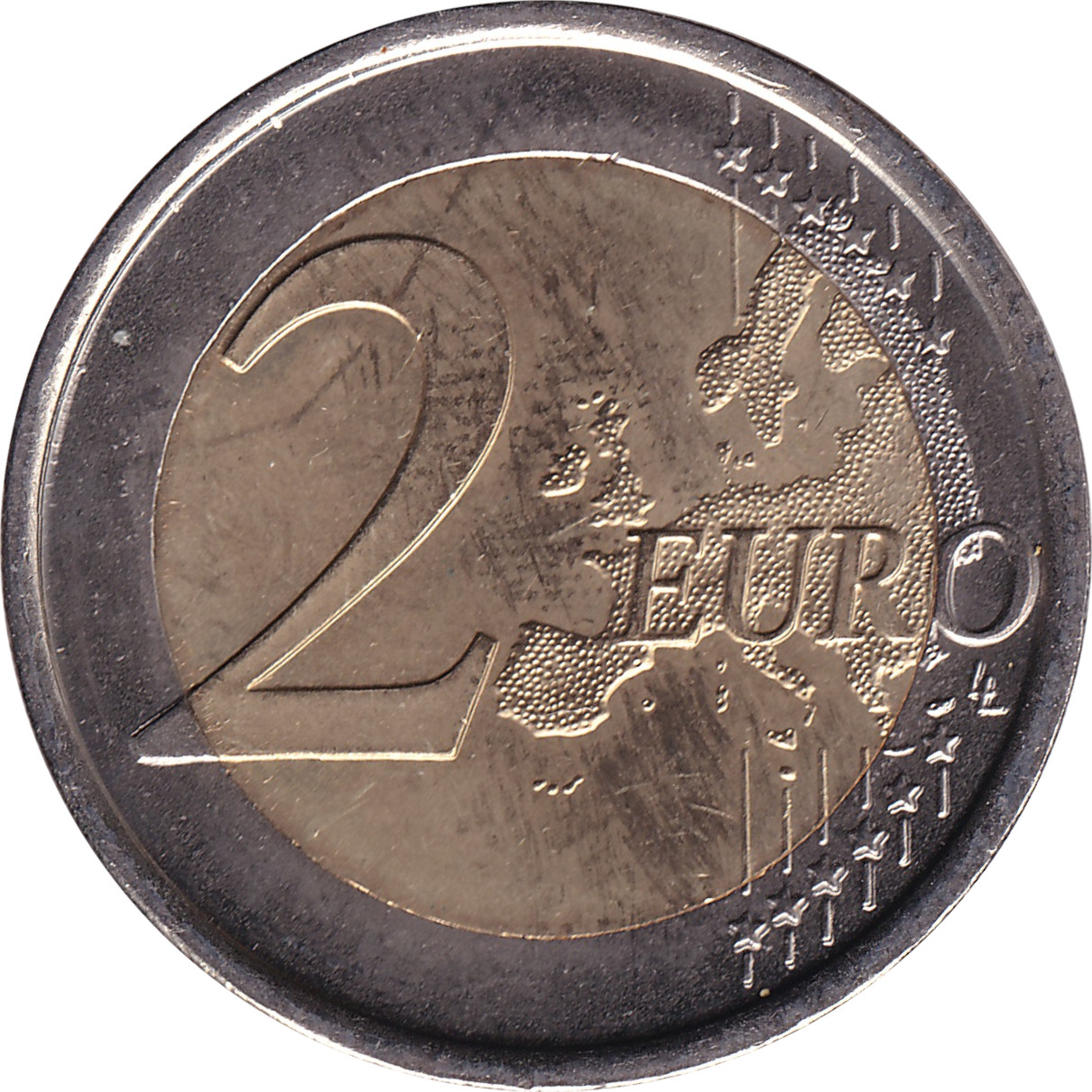 2 euro - Mise en circulation de l'Euro - Espagne