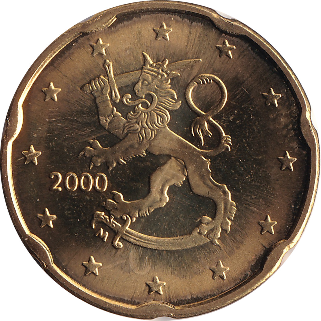 20 eurocents - Lion héraldique