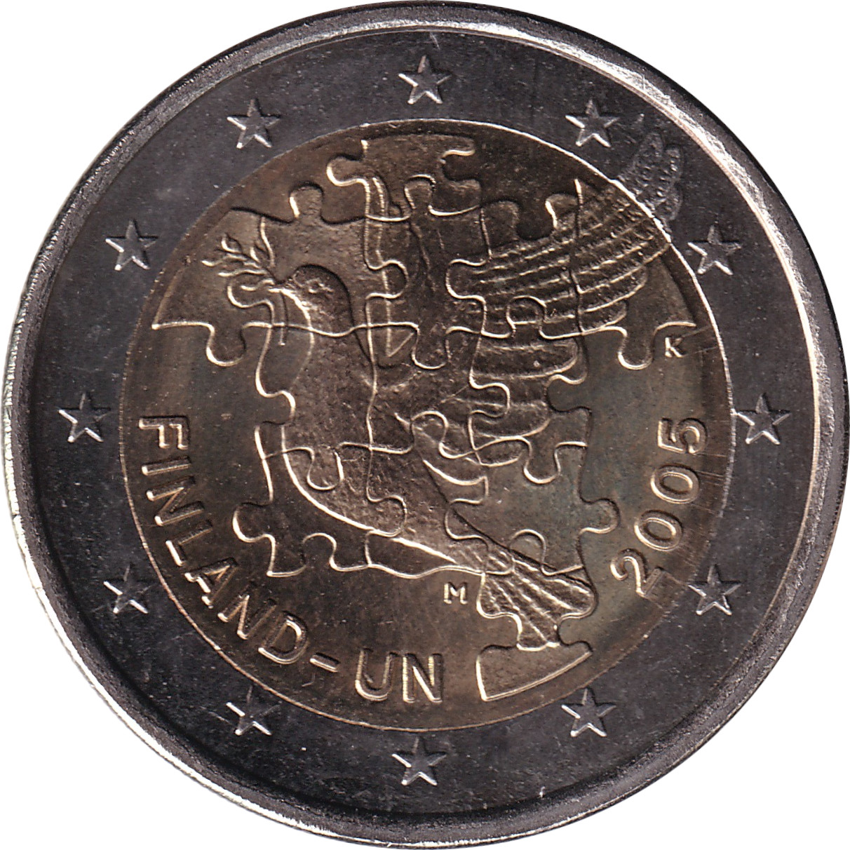 2 euro - Adhésion aux Nations Unies - 50 years