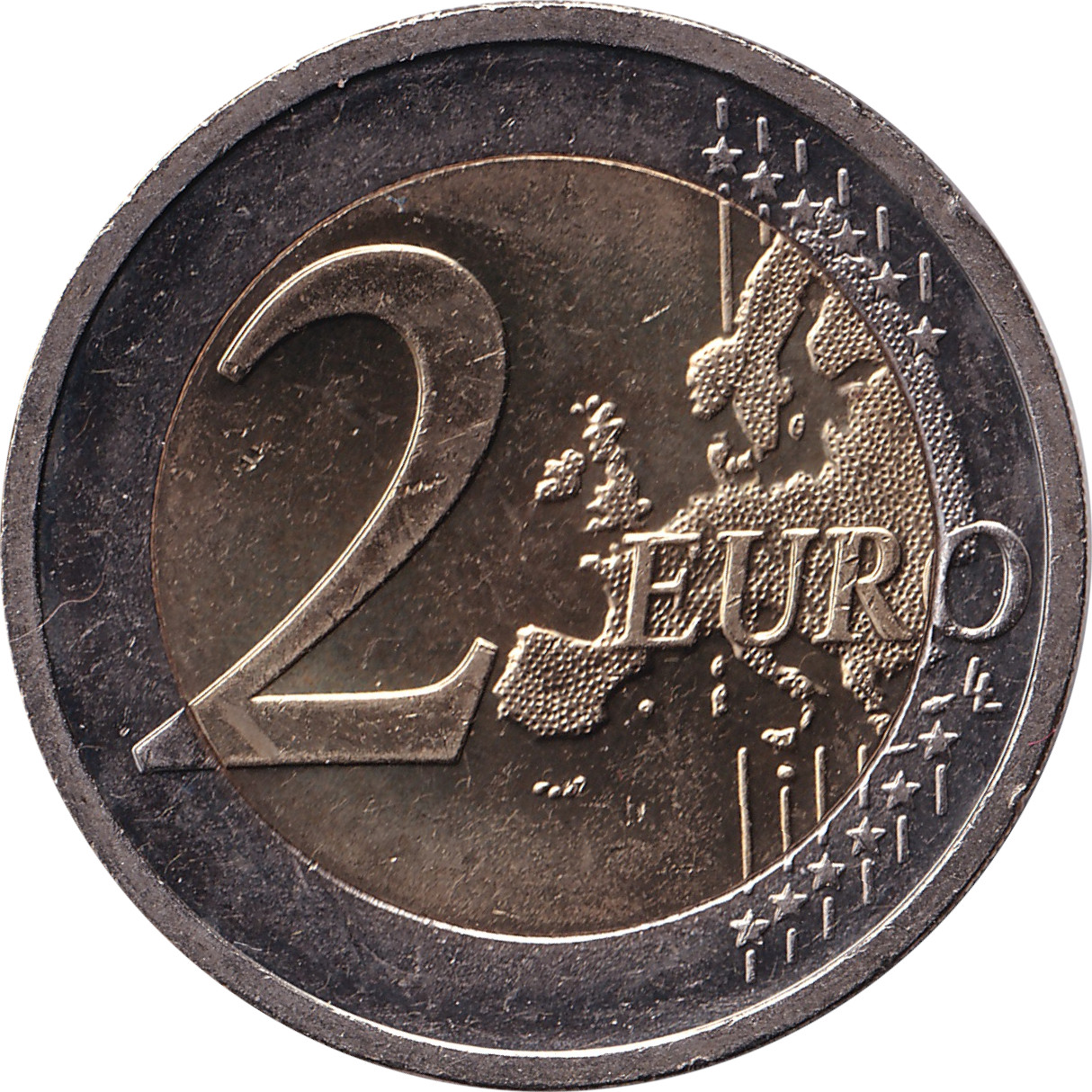 2 euro - Mise en circulation de l'Euro