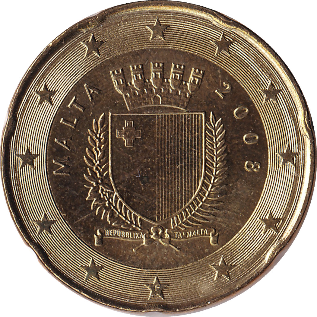 20 eurocents - Shield