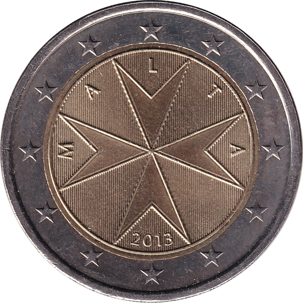 2 euro - Croix de Malte