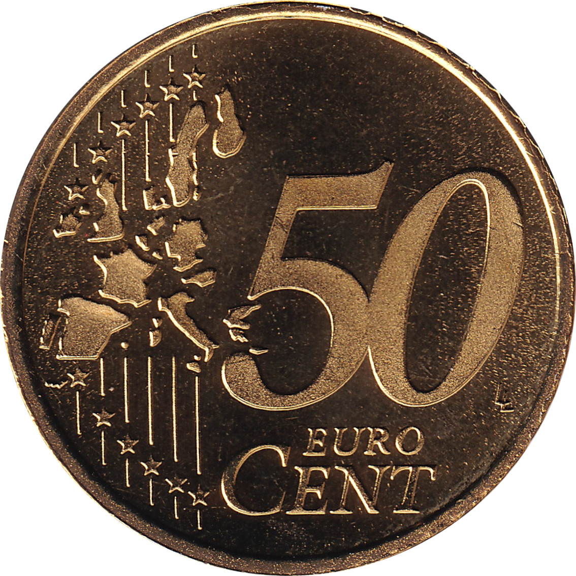 50 eurocents - Béatrix - Carte éclatée