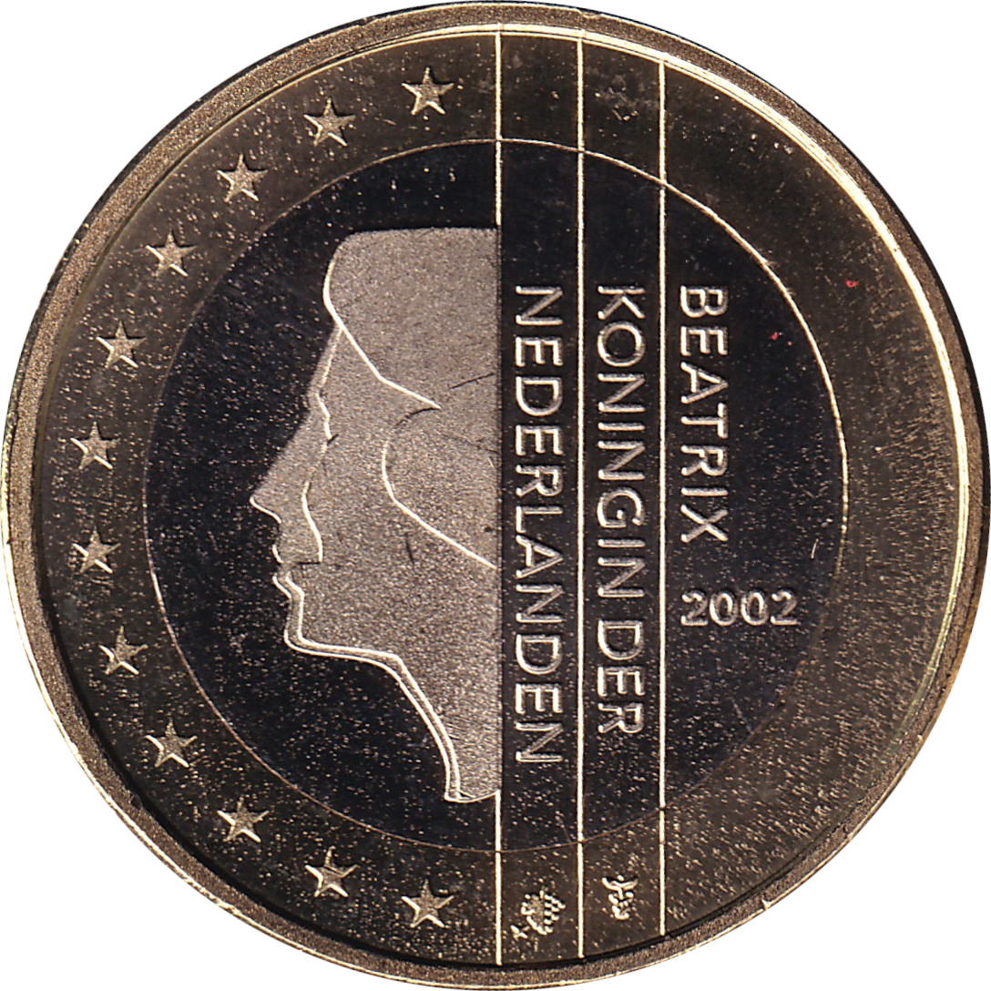 1 euro - Béatrix - Carte éclatée