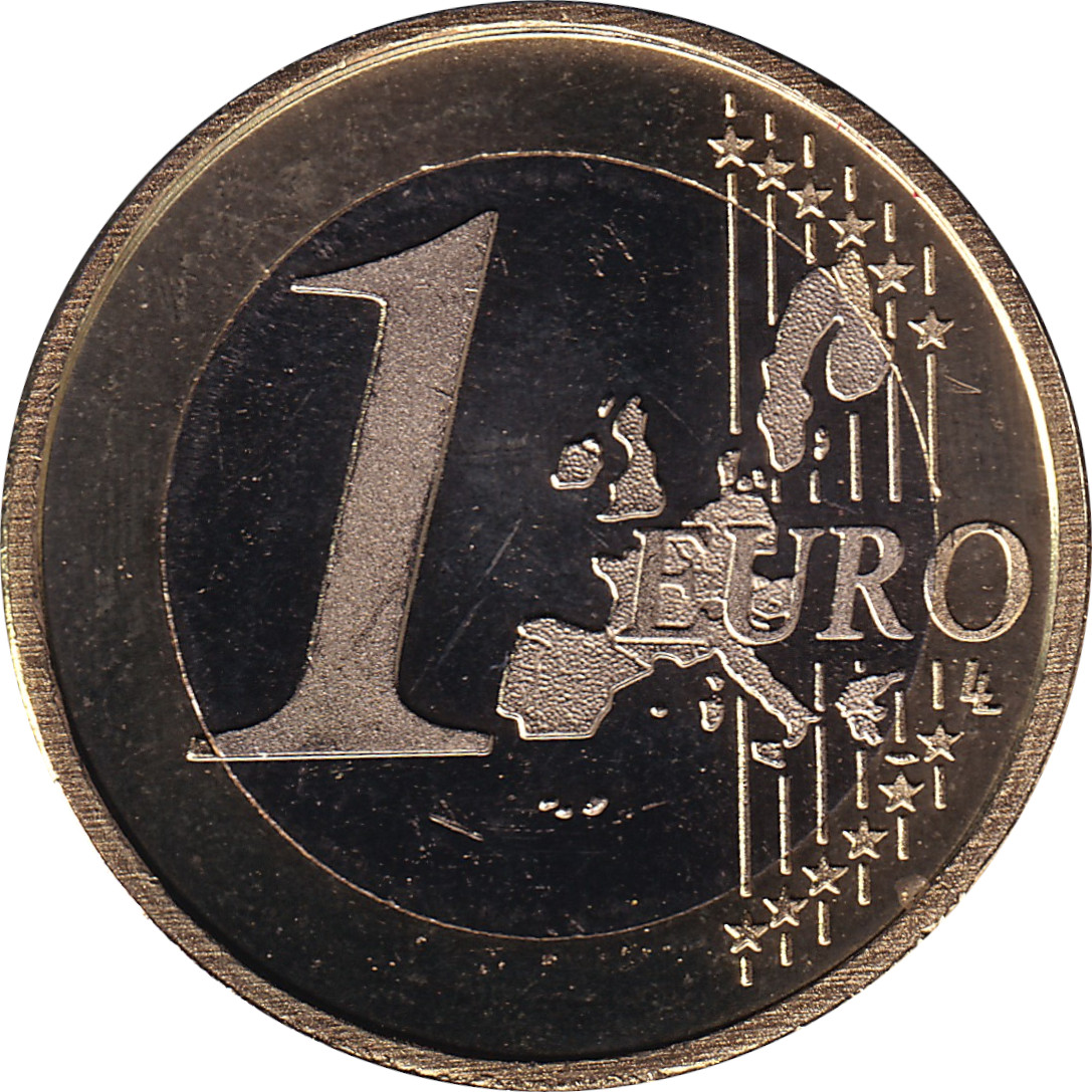 1 euro - Béatrix - Carte éclatée