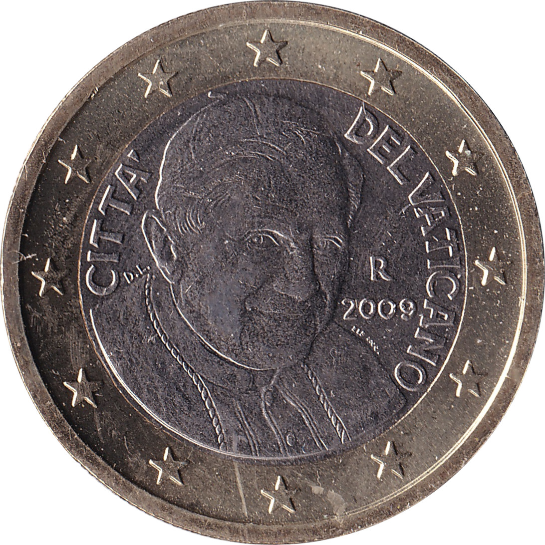 1 euro - Benoît XVI