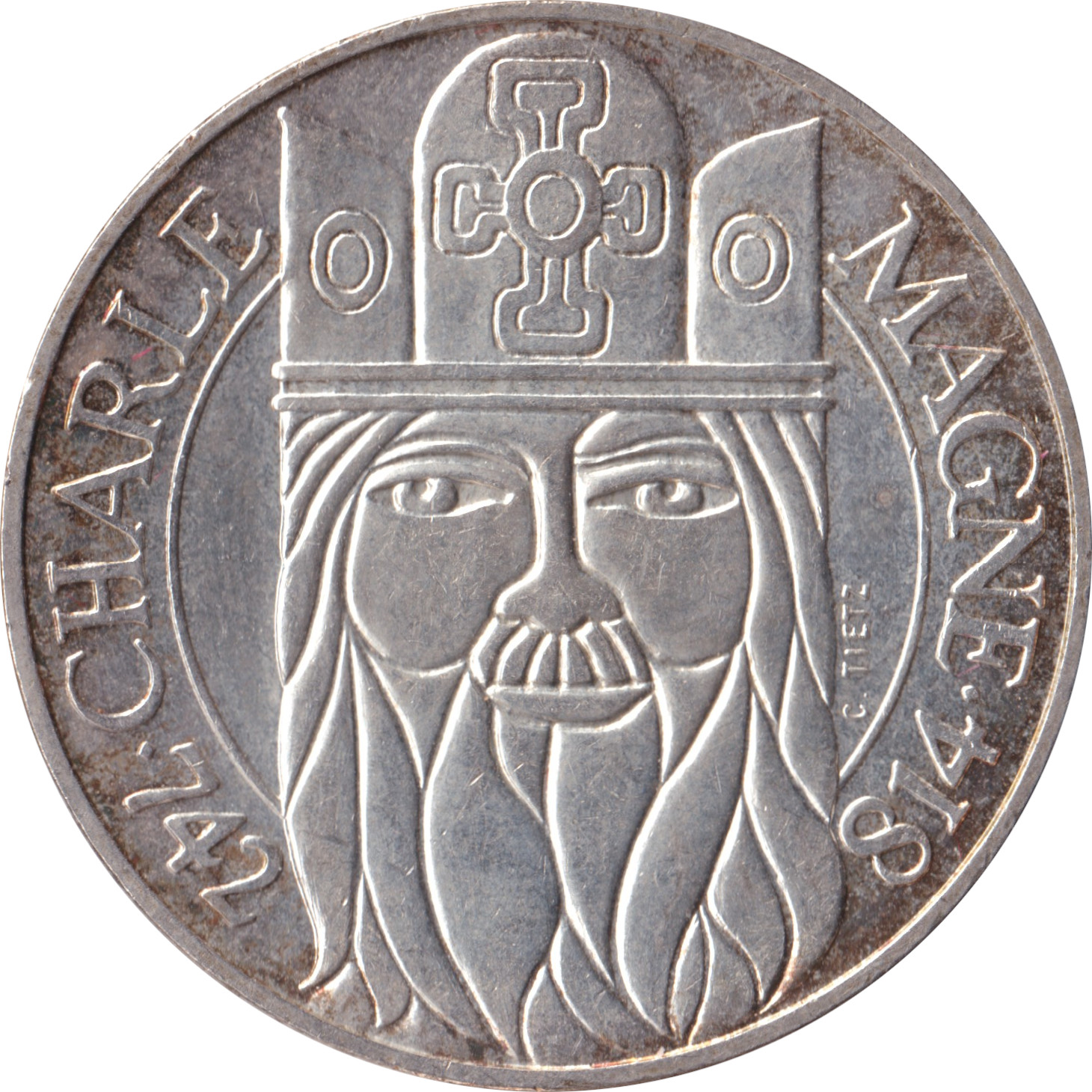 100 francs - Charlemagne