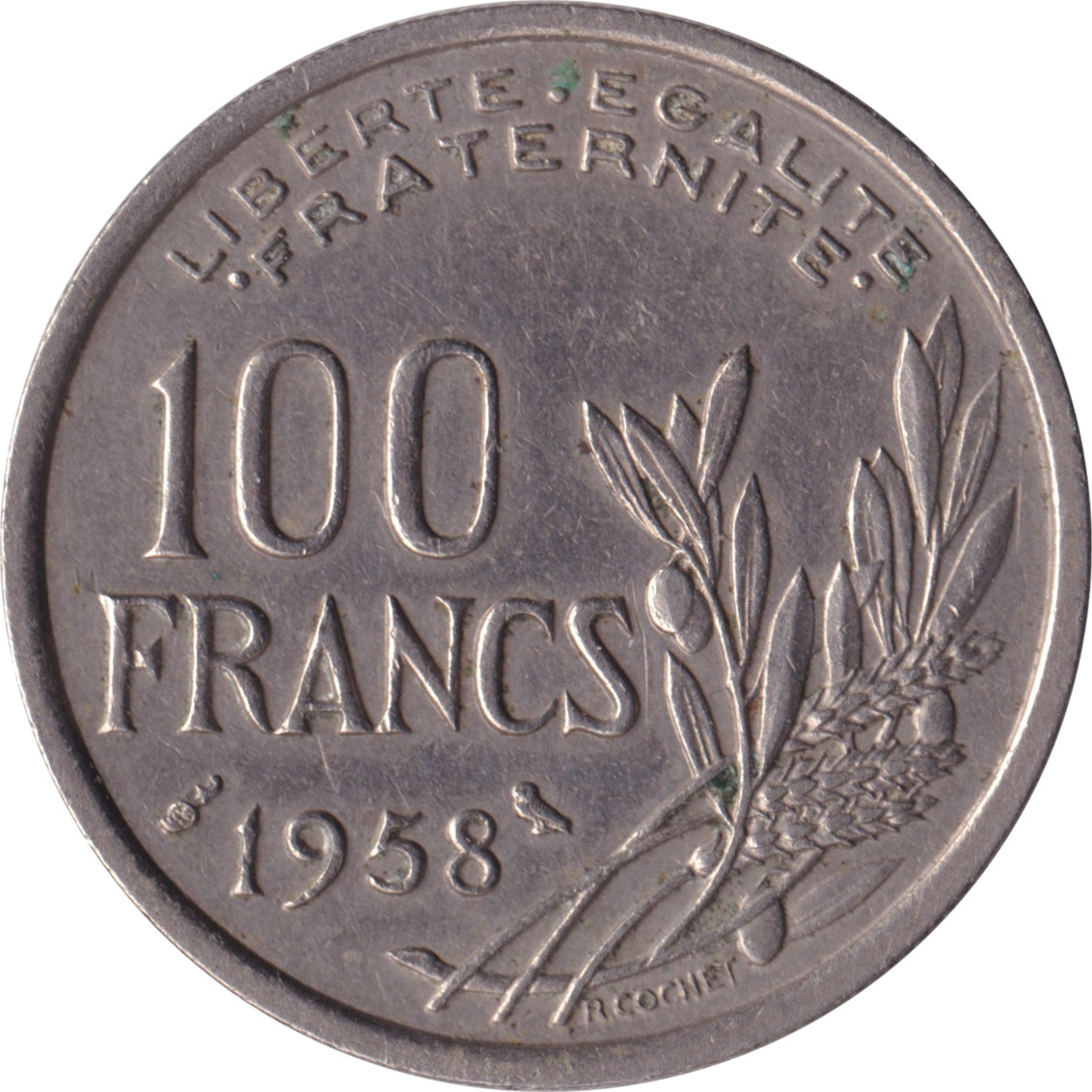 100 francs - Cochet