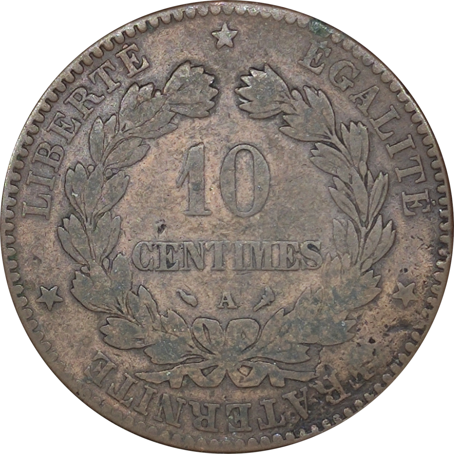 10 centimes - Ceres